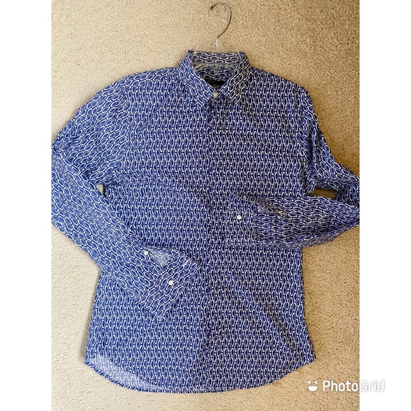 Red Valentino button down classic cotton shirt - Picture 1 of 11